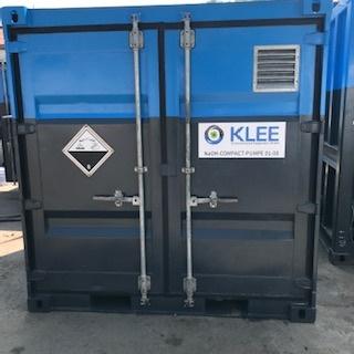 Ätznatron-Dosiercontainer