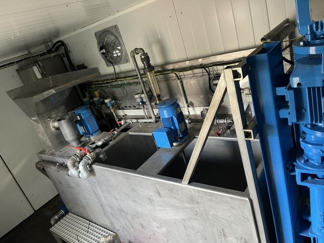 Vollautomatische Flockstation zum Anmischen von Polymersuspensionen