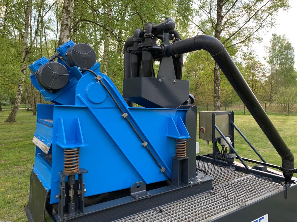 Recycling-Anlage im Einsatz